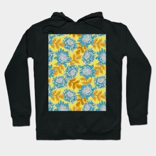 Chrysanthemum floral pattern Hoodie